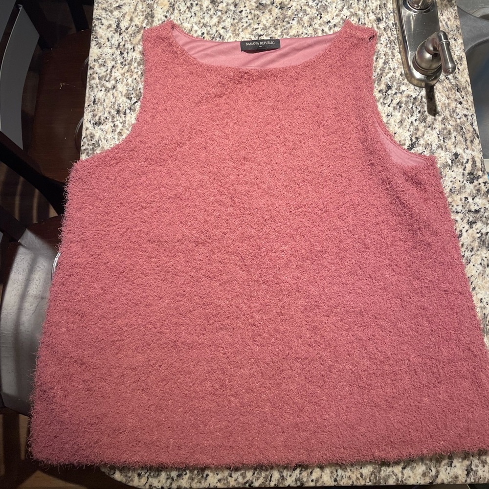 Pink Banana Republic sleeveless top